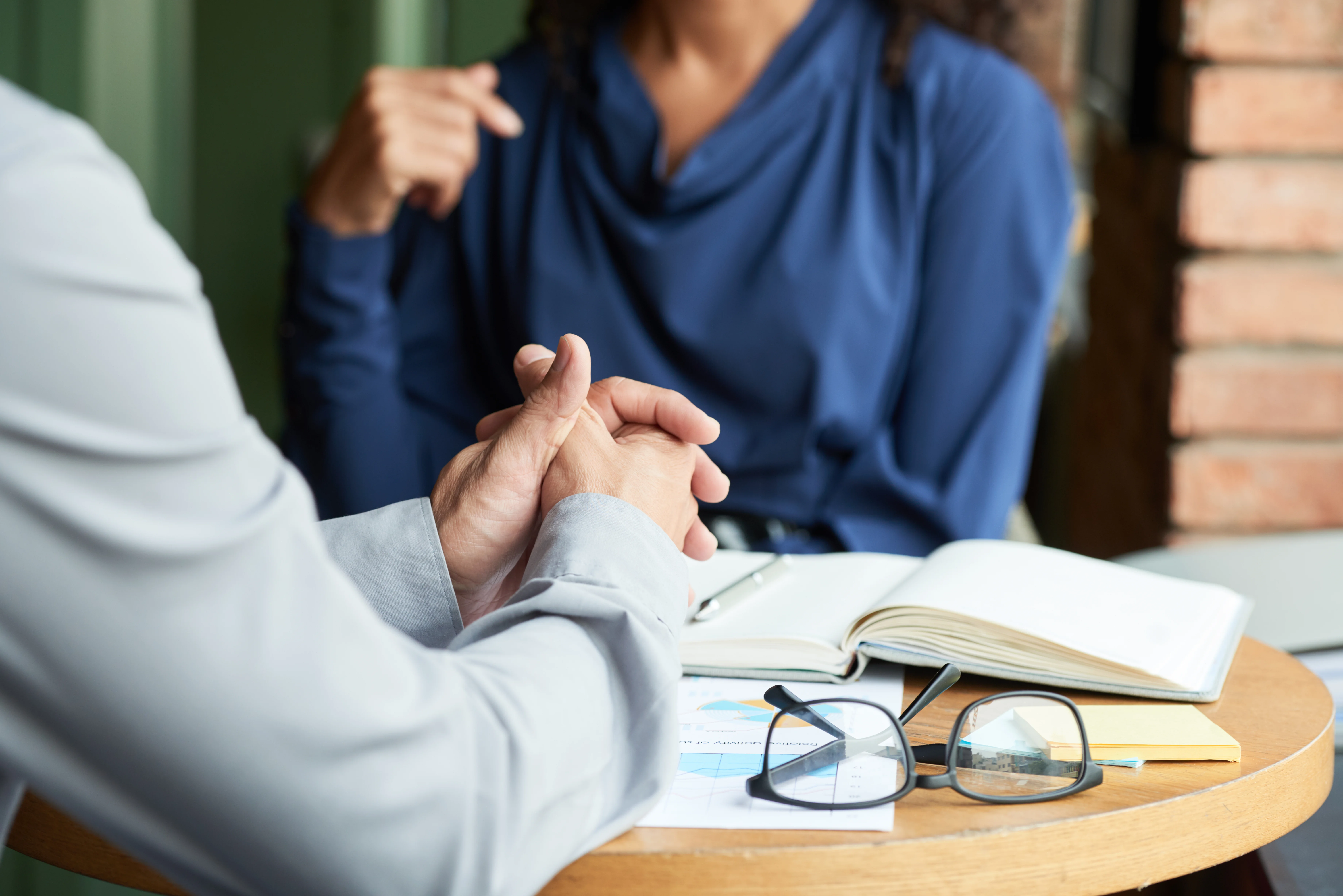 Compassionate counselling session